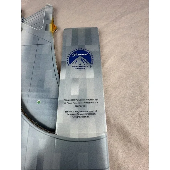 Star Trek "The Video Collection" U.S.S. Enterprise NCC-1701 Display Mobile 1988 - Picture 8 of 16